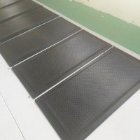 黑黃防疲勞地墊,卡優防靜電抗疲勞腳墊,工業防靜電桌墊