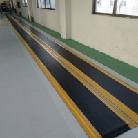 橡膠緩沖防滑腳墊，PVC防疲勞墊，工位防靜電防滑墊廠
