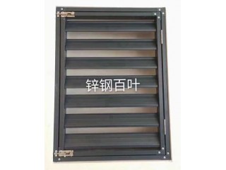 小區外墻防雨通風口換區鋁合金百葉窗，空調罩，護欄河北任丘生產廠家安裝